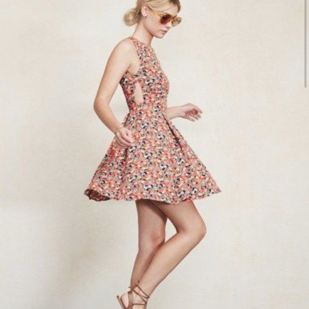Reformation Quinoa cut out dress